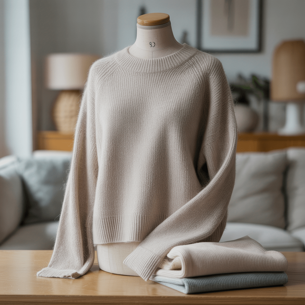 Kashmirtröja dam – Cashmere sweater - STILUNA