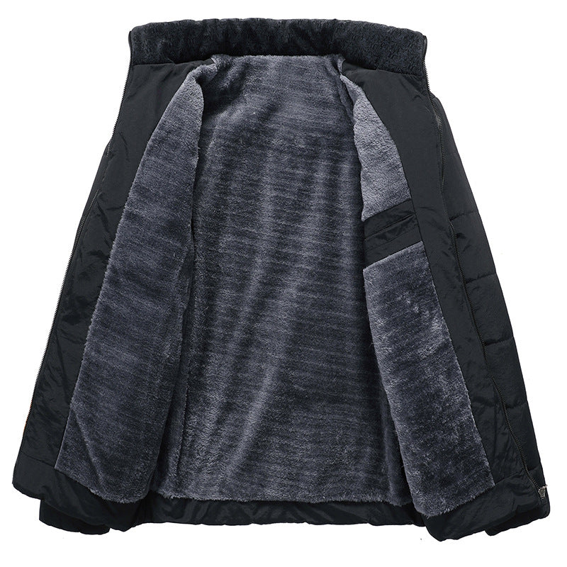 Vinterdunjacka med bomullsfoder