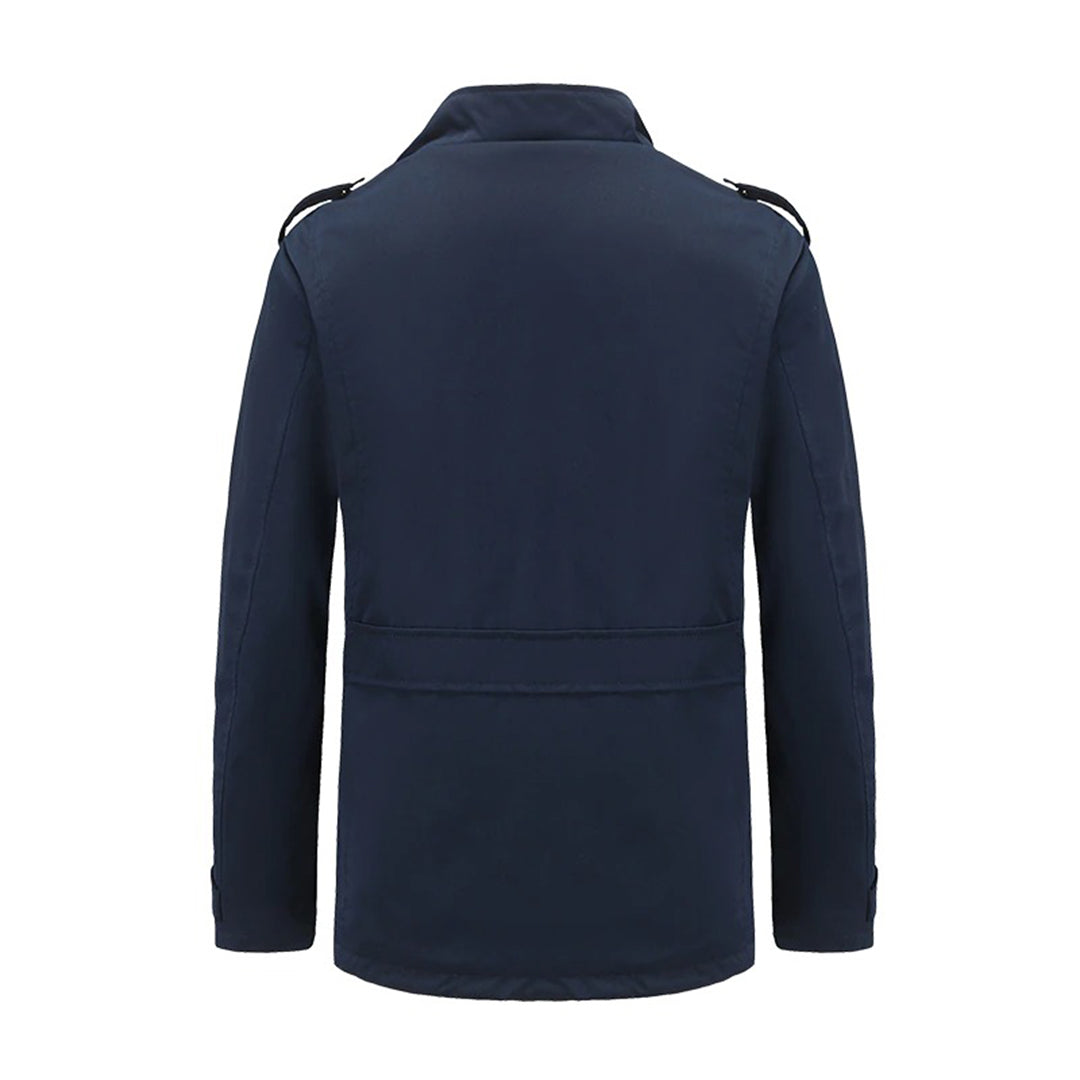 Basile | Snygg Varm Puffertkappa med Midjeavgränsande Utformning 3