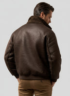 Dam Vändbar Jacka Grå Storlek M Fuskpäls 3