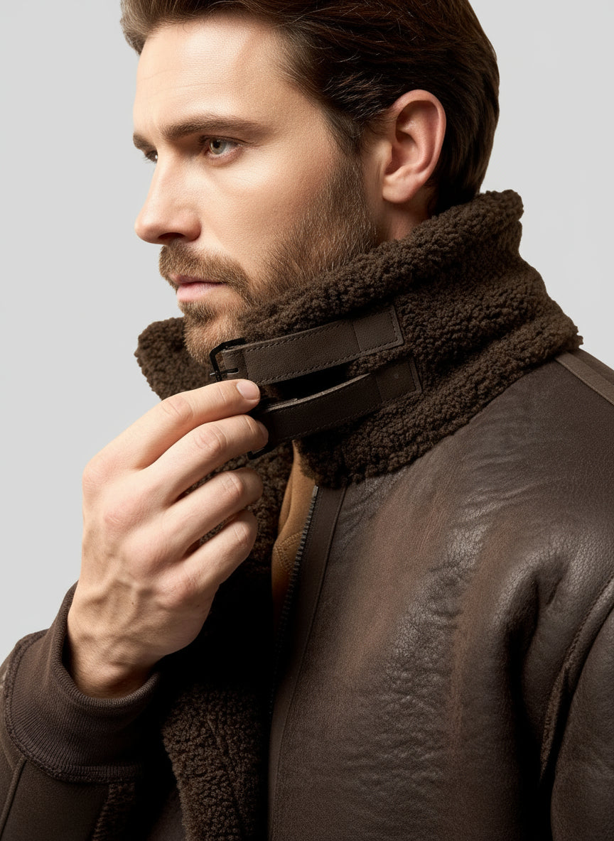 Dam Vändbar Jacka Grå Storlek M Fuskpäls 5