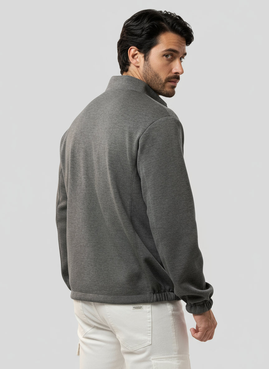 Herr Vändbar Jacka Grå Storlek L Polyester Nylon 2