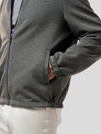 Herr Vändbar Jacka Grå Storlek L Polyester Nylon 4