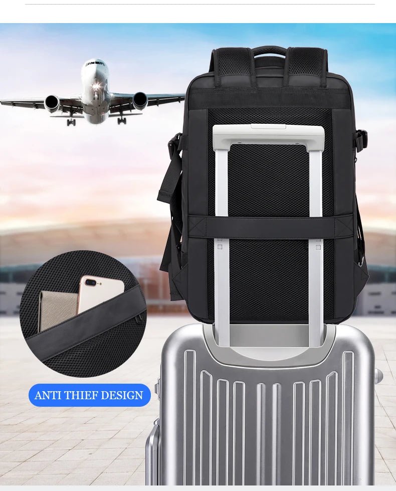 Bange Aesthetic Affärsryggsäck: Upplev Vattentålighet och Flexibilitet för 17.3 Tum Laptop Användare - STILUNA