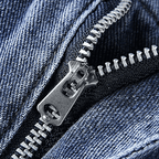 Bermuda Cargo Denim Shorts i Vintage Blå och Kolgrå med Elastisk Midja - STILUNA