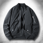 Bomberjacka i Corduroy med Premium Metall Detaljer – Mjuk och Klassisk Design för Tidlös Stil - STILUNA