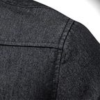 Denimskjorta i Hållbart Material med Western - inspirerad Design – Modern och Avslappnad Stil - STILUNA