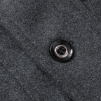 Elegant Herrkappa i Cashmere och Ull med Avtagbar Krage och Bib - STILUNA