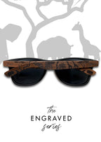 Eyewood | Engraved wooden sunglasses - Safari - STILUNA