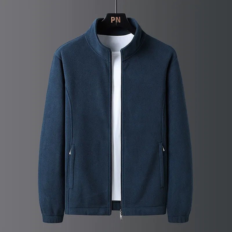 Herr Fleecejacka Svart Storlek M Fleece - STILUNA