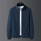 Herr Fleecejacka Svart Storlek M Fleece - STILUNA