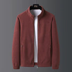 Herr Fleecejacka Svart Storlek M Fleece - STILUNA