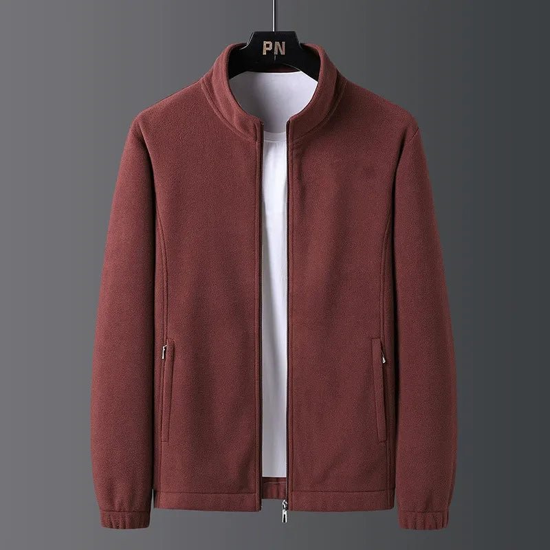 Herr Fleecejacka Svart Storlek M Fleece - STILUNA