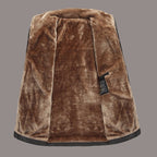 Herrskinnjacka Svart Storlek M PU - Läder Fuzzy Foder - STILUNA