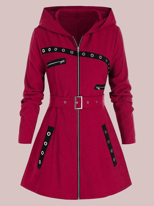 Kvinnors A - Line Kappa Grå Storlek M Ullkänsla - STILUNA