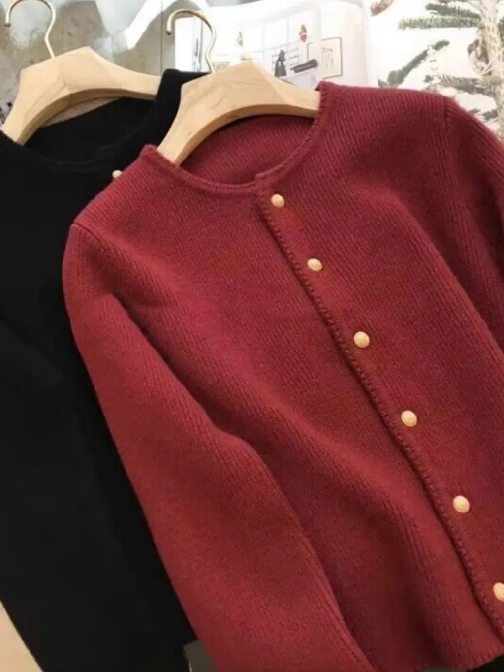 Kvinnors Cardigan 100% Cashmere - STILUNA