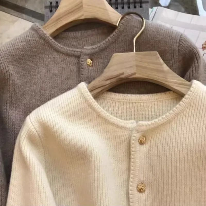 Kvinnors Cardigan 100% Cashmere - STILUNA