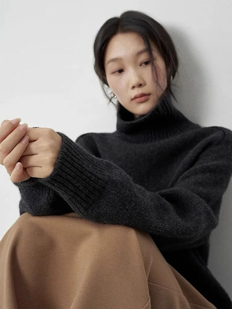 Kvinnors Tröja 100% Cashmere - STILUNA