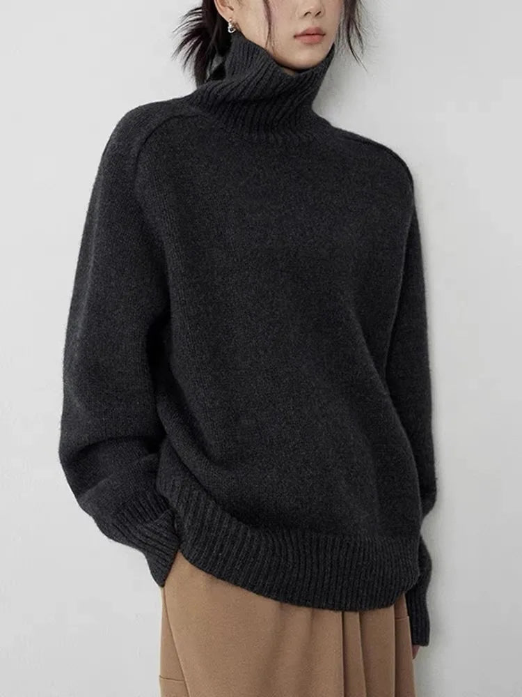 Kvinnors Tröja 100% Cashmere - STILUNA