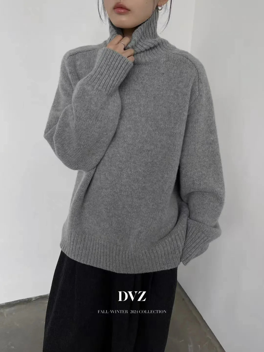 Kvinnors Tröja 100% Cashmere - STILUNA