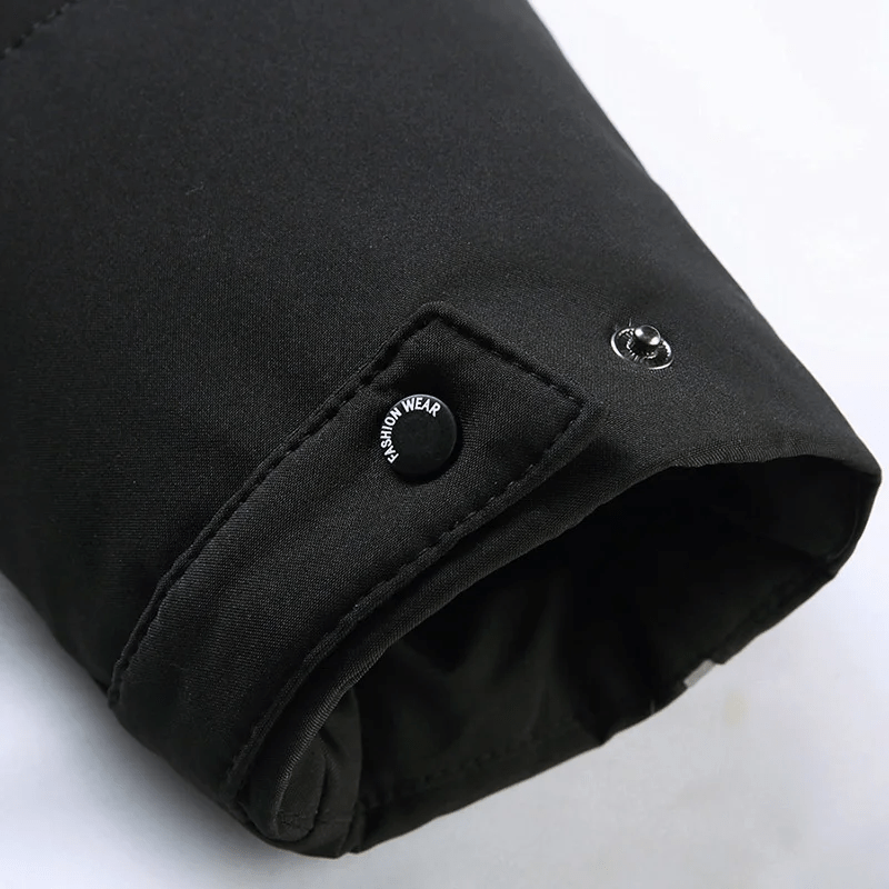 Lång Dunparka med Huva – Vattentålig och Värmande Isolering - STILUNA