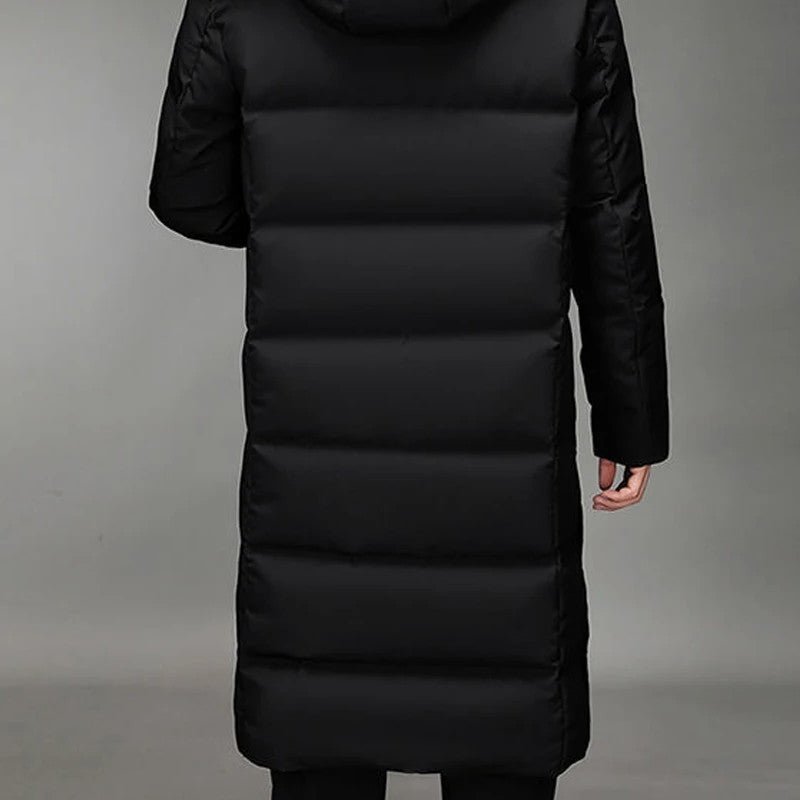 Lång Dunparka med Huva – Vattentålig och Värmande Isolering - STILUNA