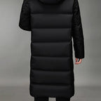 Lång Dunparka med Huva – Vattentålig och Värmande Isolering - STILUNA