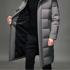 Lång Dunparka med Huva – Vattentålig och Värmande Isolering - STILUNA