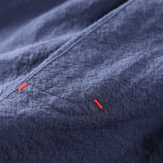 Lätta Bomulls - Linbyxor med Elastisk Midja och Sidofickor – Perfekta för Varmt Väder - STILUNA