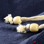 Lätta Bomulls - Linbyxor med Elastisk Midja och Sidofickor – Perfekta för Varmt Väder - STILUNA