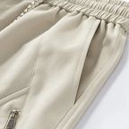 Lätta Utility Shorts i Polytech med Justerbar Midja och Zipfickor - STILUNA