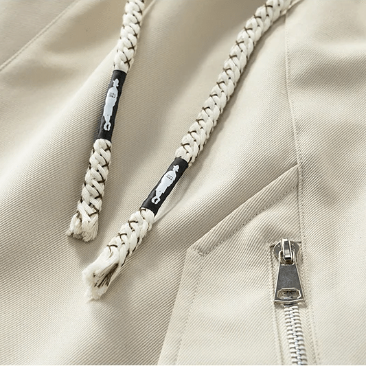 Lätta Utility Shorts i Polytech med Justerbar Midja och Zipfickor - STILUNA