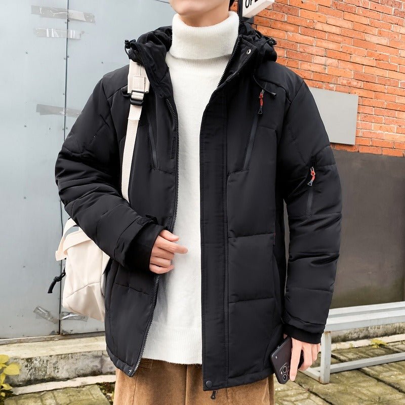 Mäns Skiddräkt Svart Storlek M Vattenavvisande Syntetmaterial - STILUNA