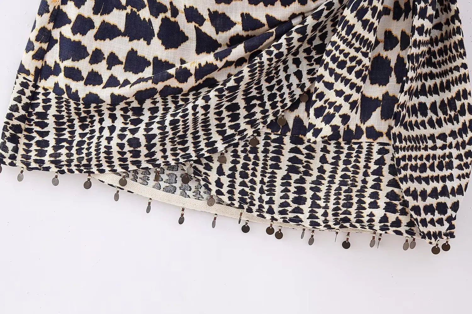 Mini Sarong Kjol: Upplev Elegans och Komfort för Avslappnade Sommarstunder - STILUNA