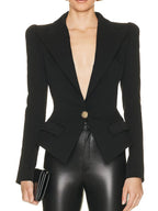 O'ZACKET Modejacka Damjacka: Få Stilren Elegans Med Smal Passform För Moderna Kvinnor - STILUNA