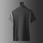 Premium Leisure Set med Polotröja och Byxor – Anti - Wrinkle Polyester med Elastisk Midja och Korta Ärmar - STILUNA