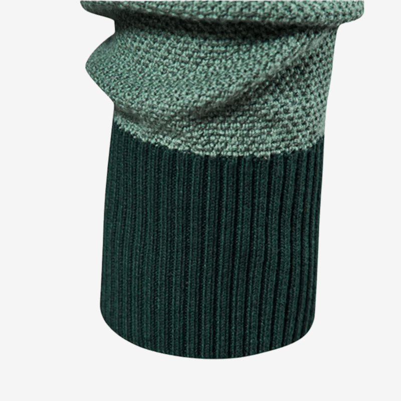 Randig Tröja i Mjuk Bomullsblandning med Slim Fit och Lång Ärmar - STILUNA