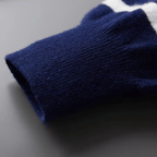 Randig Tröja i Ren Ull med Crewneck – Maritim Stil för Alla Tillfällen - STILUNA