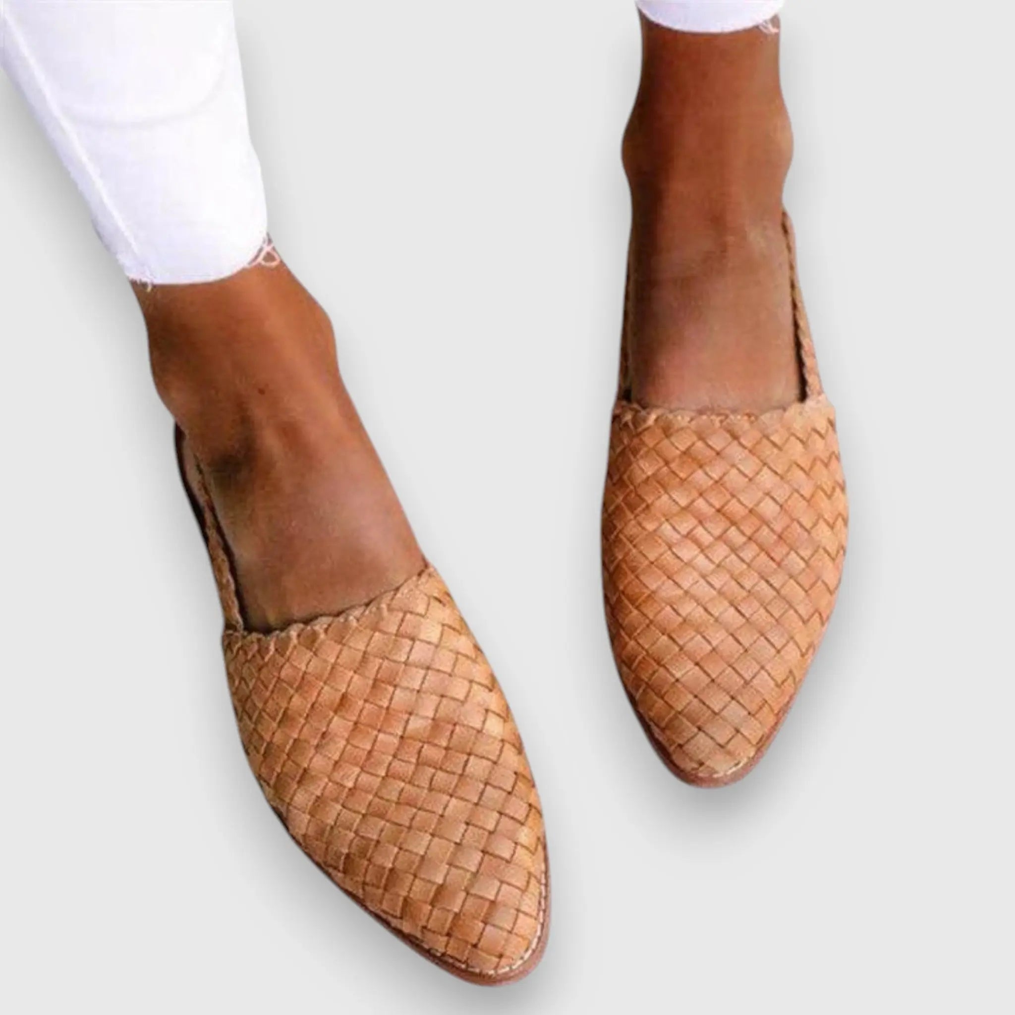 Sandaler Dam - Flätad Rem och Dämpande Innersulor för Optimal Komfort - STILUNA