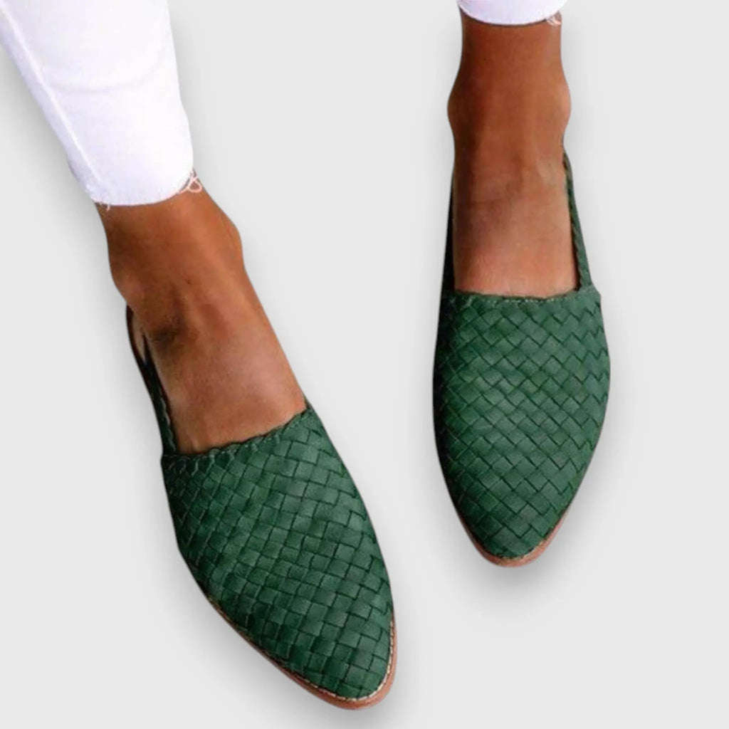 Sandaler Dam - Flätad Rem och Dämpande Innersulor för Optimal Komfort - STILUNA