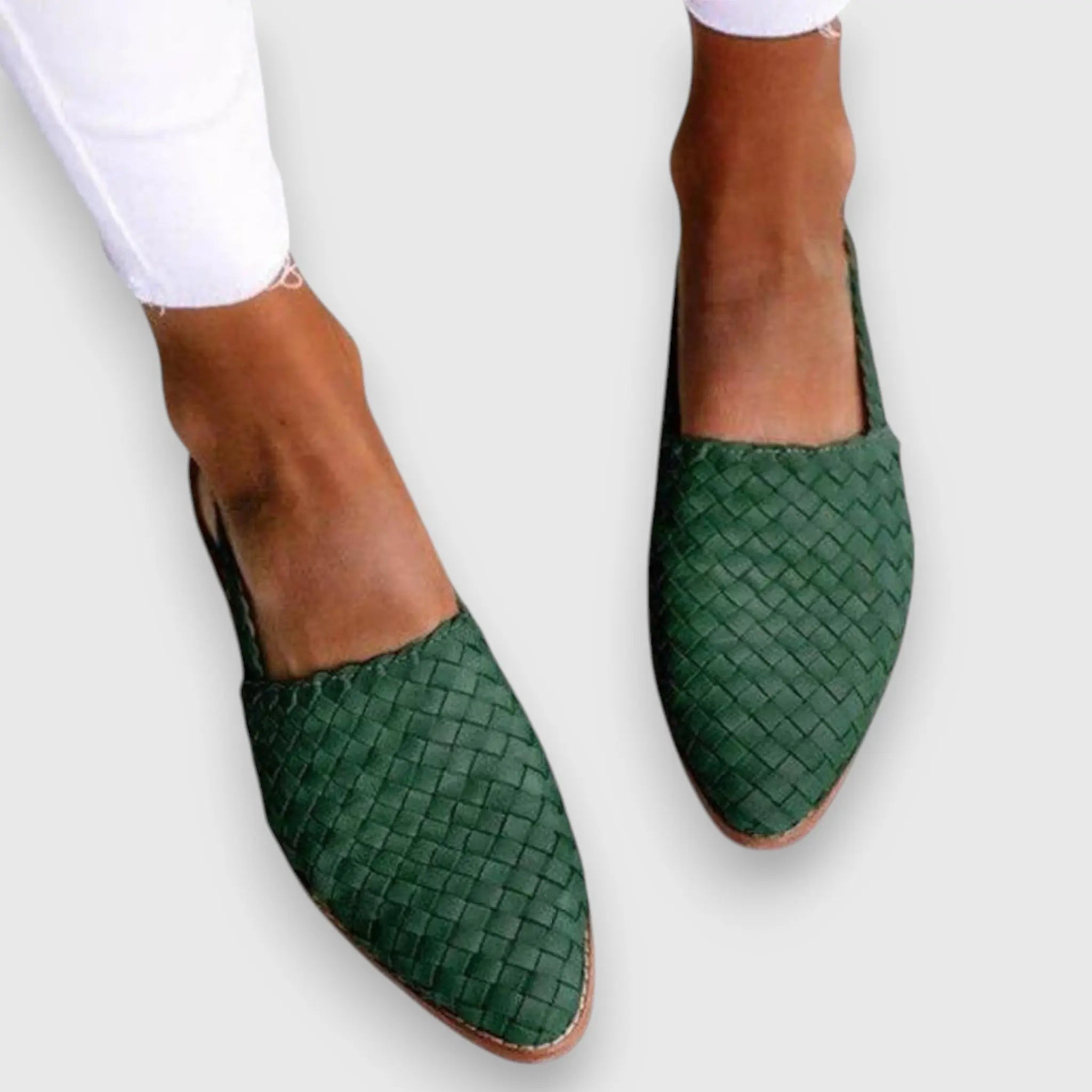 Sandaler Dam - Flätad Rem och Dämpande Innersulor för Optimal Komfort - STILUNA