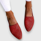 Sandaler Dam - Flätad Rem och Dämpande Innersulor för Optimal Komfort - STILUNA