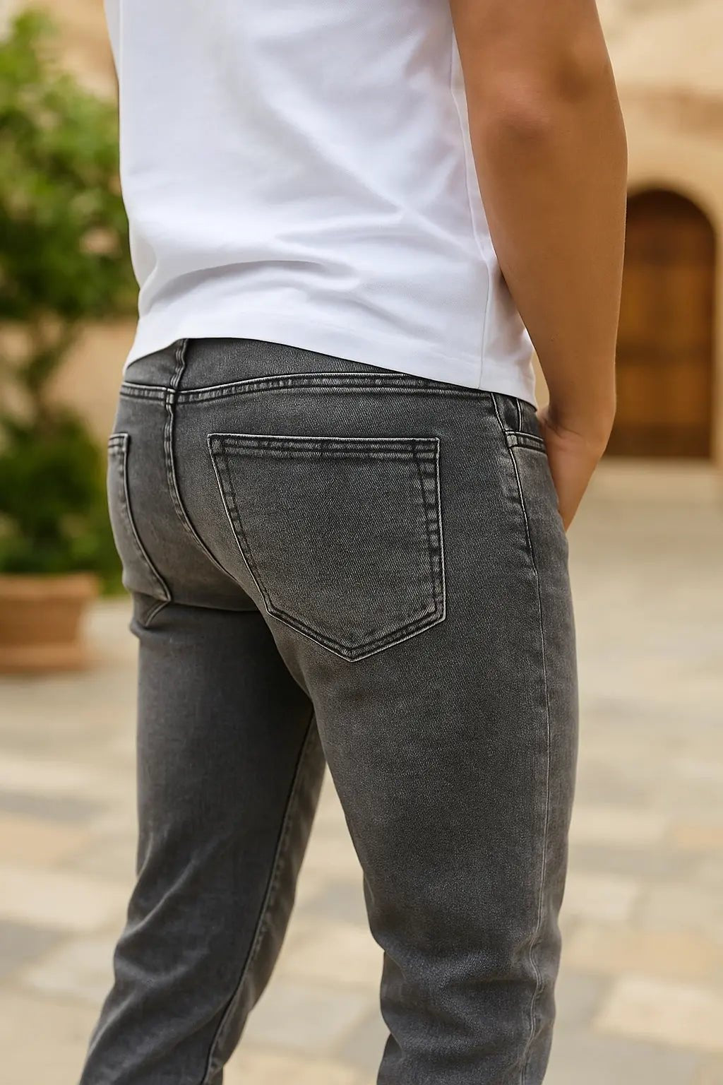 Slim Fit - jeans – En Ultimativ Kombinationspartner för Herrar - STILUNA