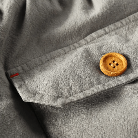 Sommarshorts i 100% bomull med elastisk midja och fickor - STILUNA