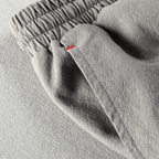 Sommarshorts i 100% bomull med elastisk midja och fickor - STILUNA