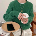 Stickad Dam Tröja Cashmere - STILUNA