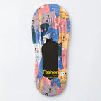 Tecknade Casual Strumpor i Bomull och Polyester – Fotledslängd med Katt - och Hundmönster - STILUNA