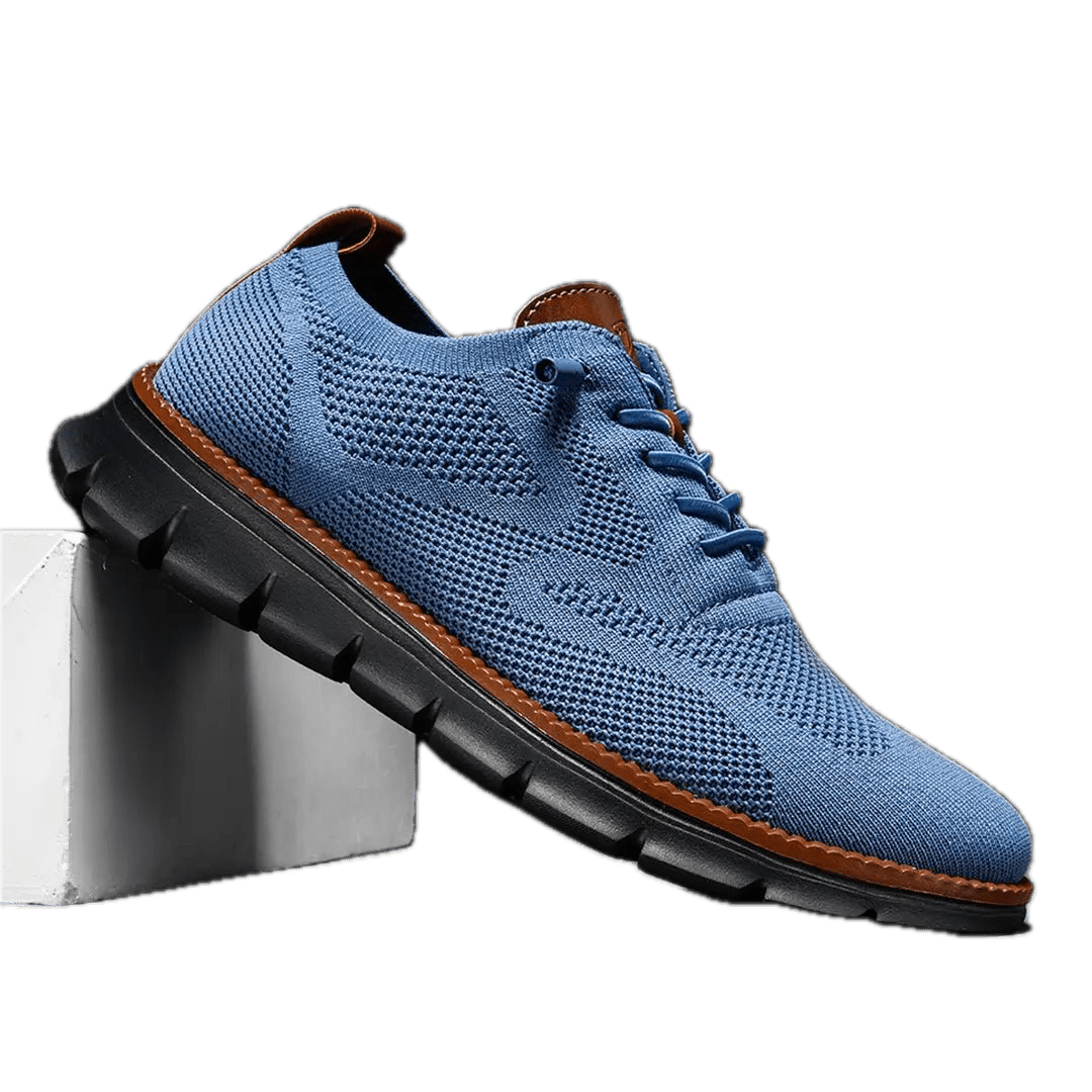 Ultrabekväma Oxford Skor i Äkta Läder - STILUNA