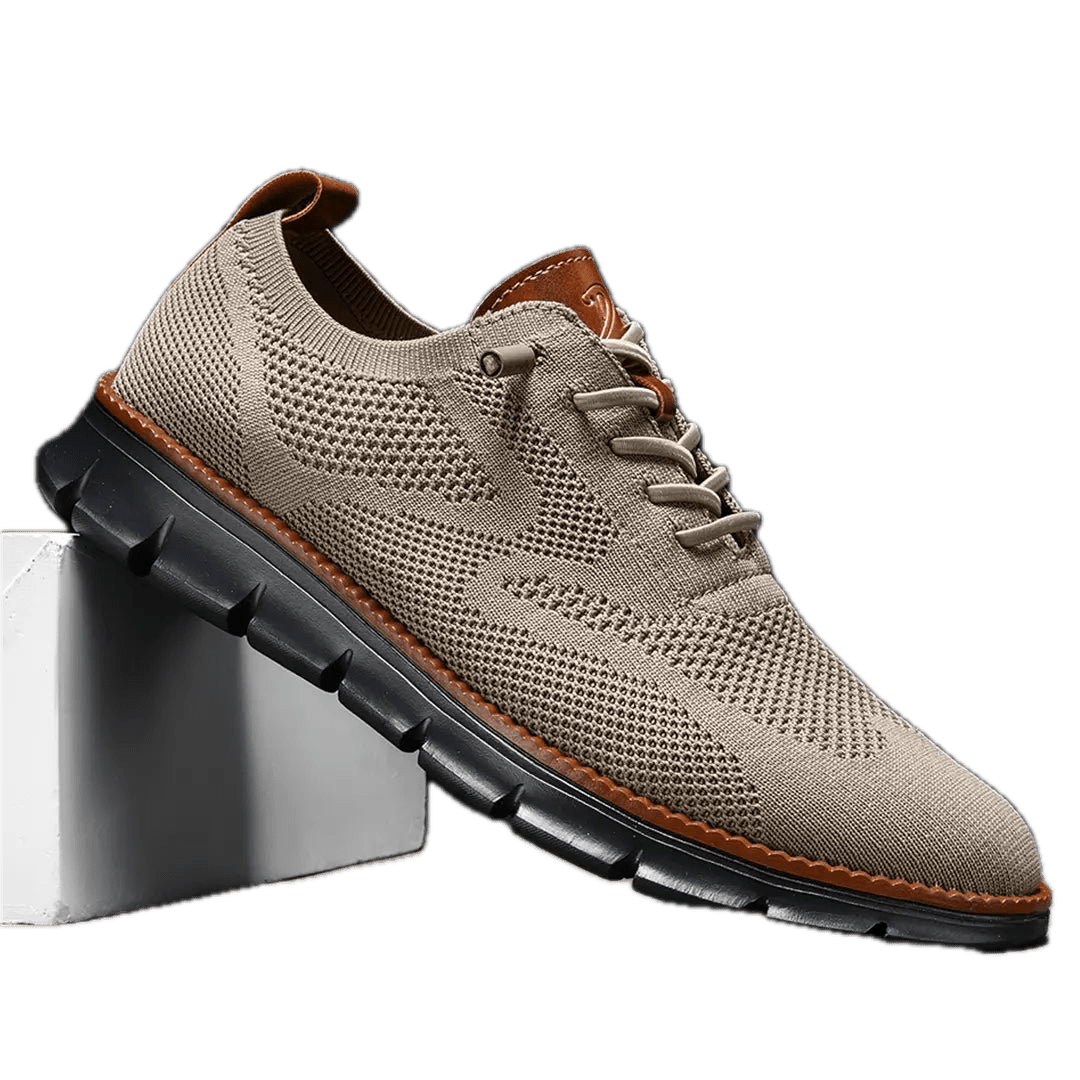 Ultrabekväma Oxford Skor i Äkta Läder - STILUNA