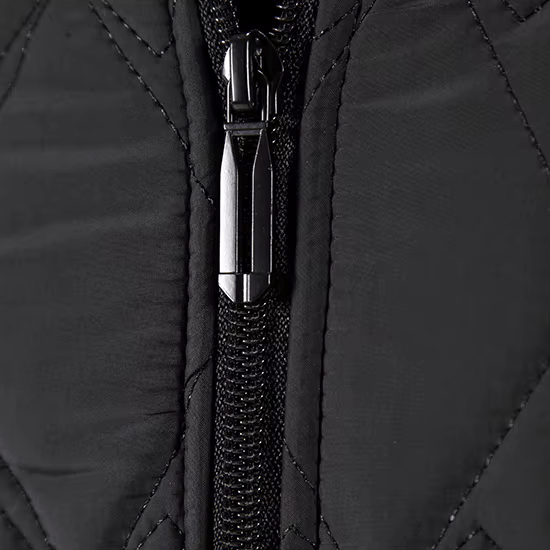 Urban Lång Kofta i Poly - Cotton med Frontdragkedja och Långärmar – Stickad Cardigan för Tidlös Stil - STILUNA